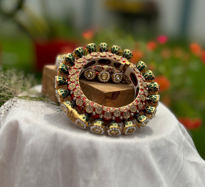 MURAT KUNDAN MEENA JADAU BANGLES