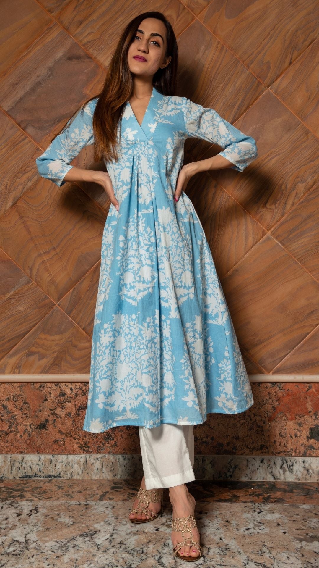 Discover Stylish Cotton Anarkali Suits Sets – Page 2 – Pomcha Jaipur