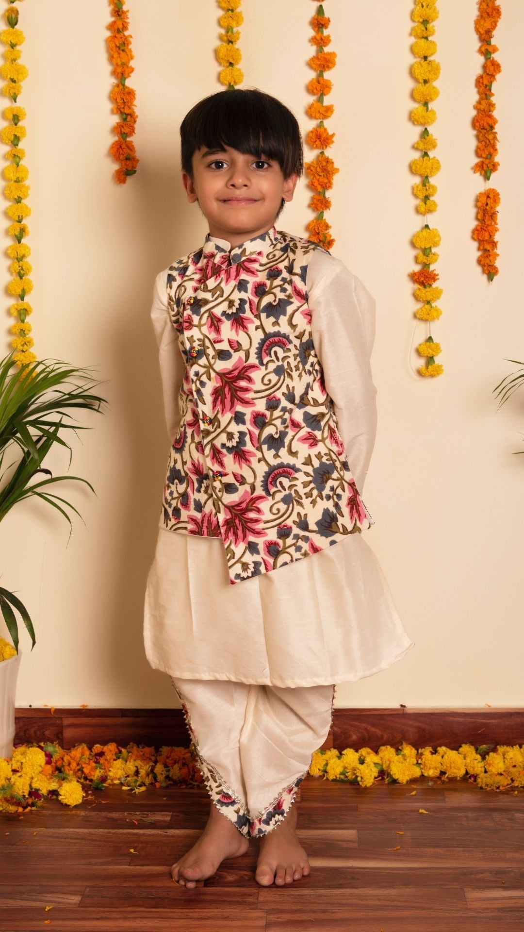 Dhoti kurta for 3 year best sale old boy