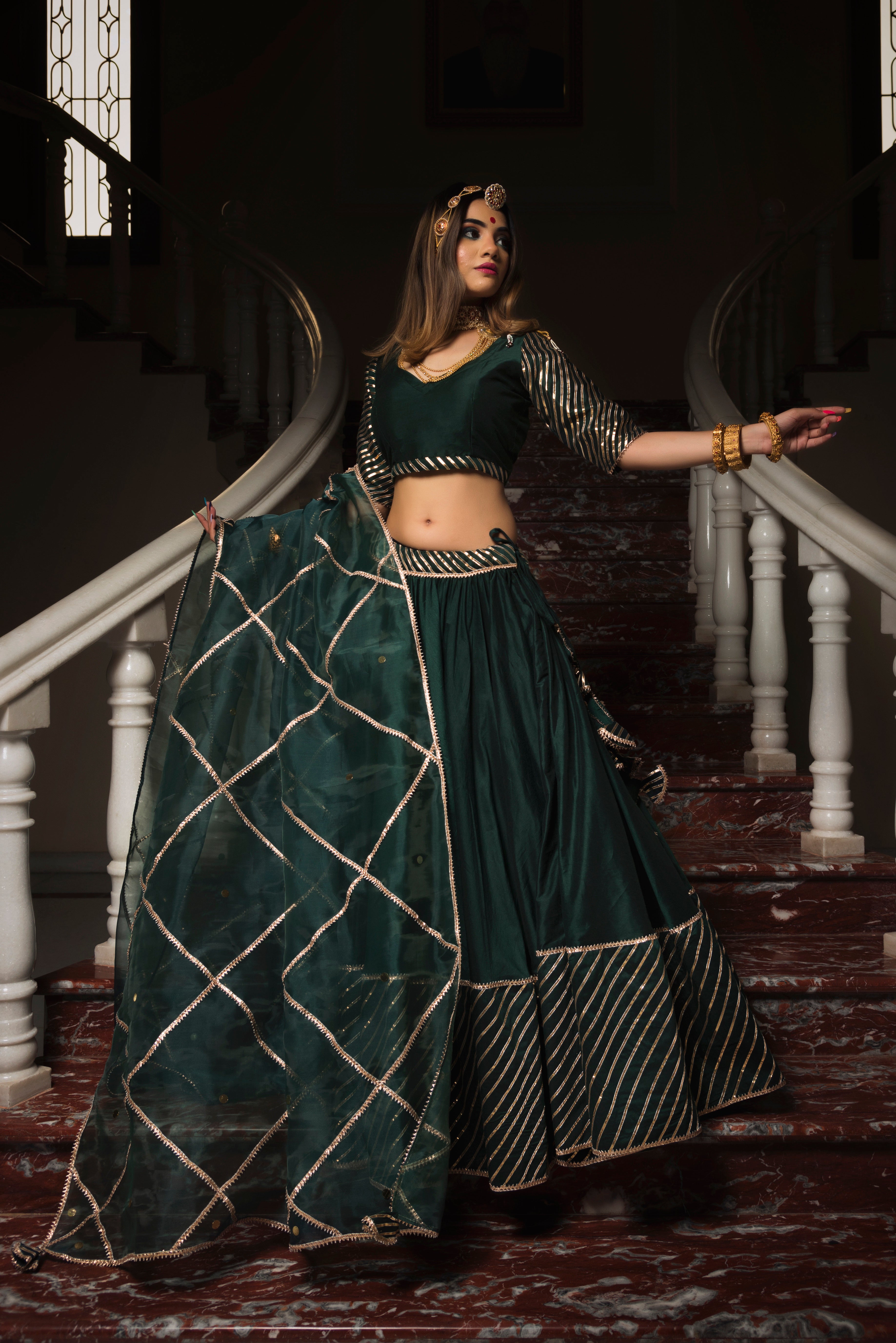 Elevate Your Look with Cotton Lehenga Sets Pomcha Jaipur